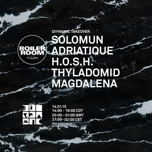 Solomun Boiler Room Tulum DJ Set